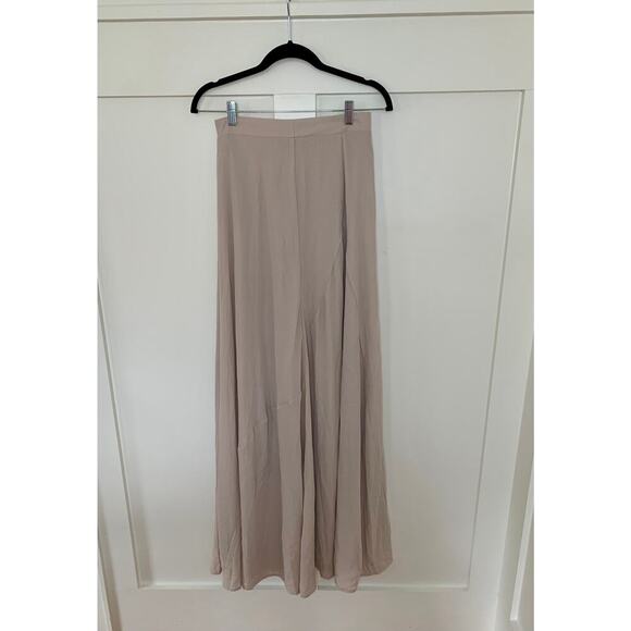 Show Me Your Mumu Princess Di Ballgown Maxi Skirt in Beige Small A-Line Party - Picture 1 of 3